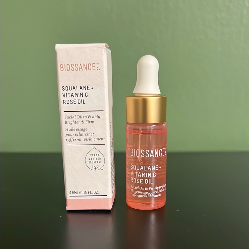 Vitamin C Rose Brightening and Firming Face Oil + Squalane